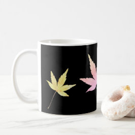 Tasse mit Herbstlaub Kaffemugg