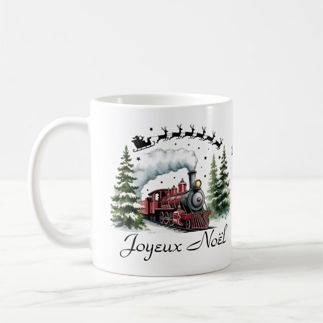 Tasse  mug de Noël personnalisable Kaffemugg (Vänster)