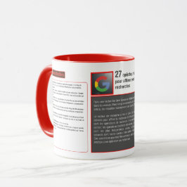 Tasse mug raccourcie clavier opérateurs Google Mugg