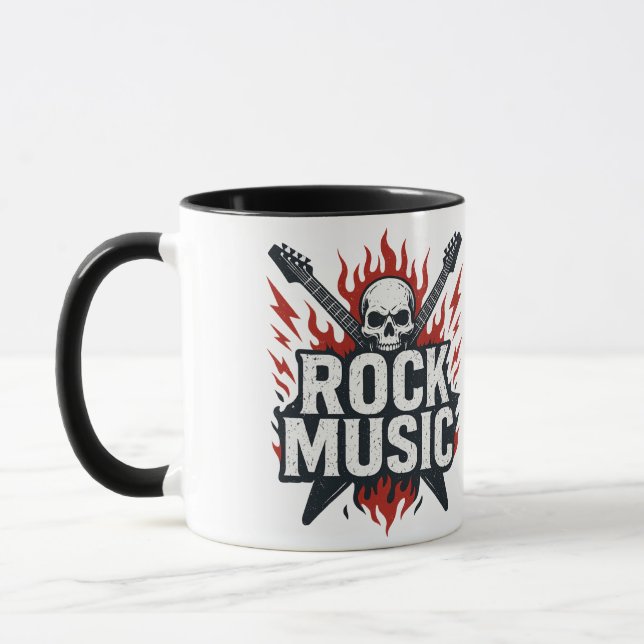 Tasse Mug Rock Music Mugg (Vänster)