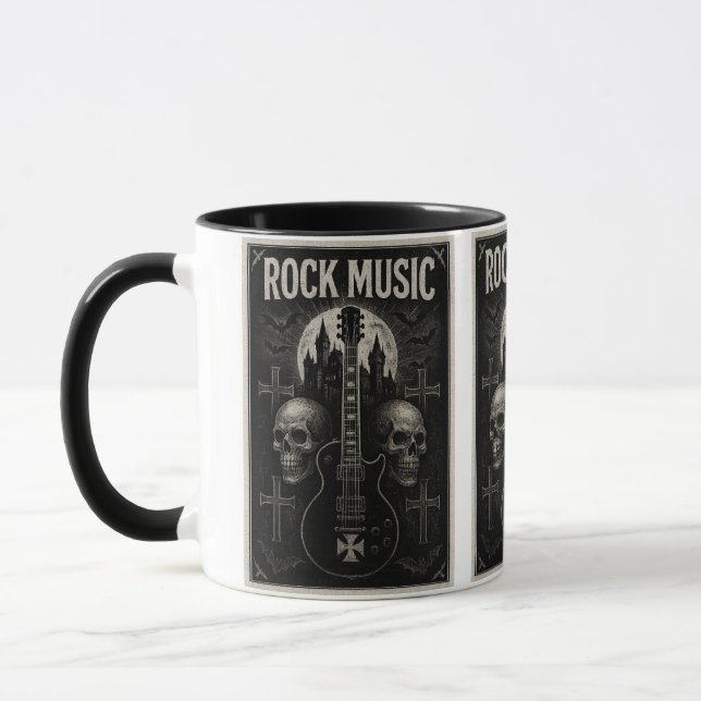 Tasse Mug Rock Music Mugg (Vänster)