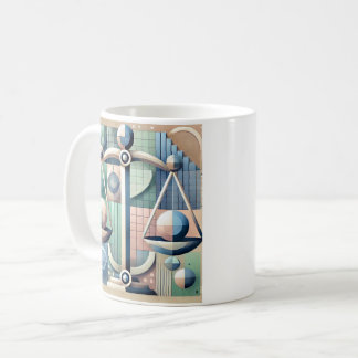 Tasse, mug, signe du zodiaque "Balance" Kaffemugg