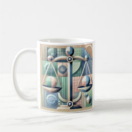 Tasse, mug, signe du zodiaque "Balance" Kaffemugg
