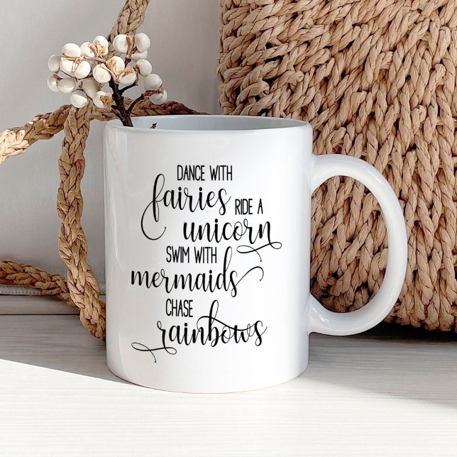 Tasse/Mugg "Dance with älvors.." Kaffemugg (Skapare uppladdad)
