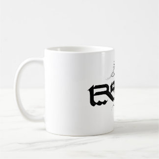 Tasse mugs belle rebelle calligraphie  kaffemugg