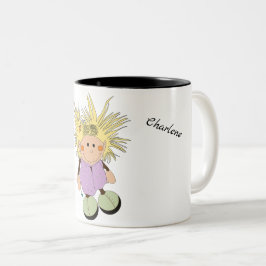 Tasse "My little witch" Två-Tonad Mugg