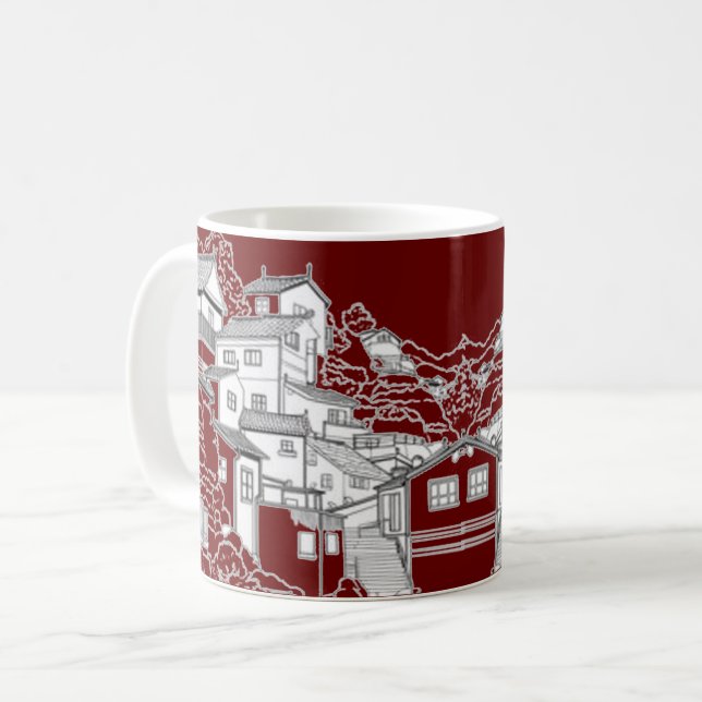  Tasse nature du japon Kaffemugg (Framsida vänster)