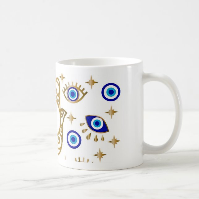 Tasse oeil fatma kaffemugg (Höger)