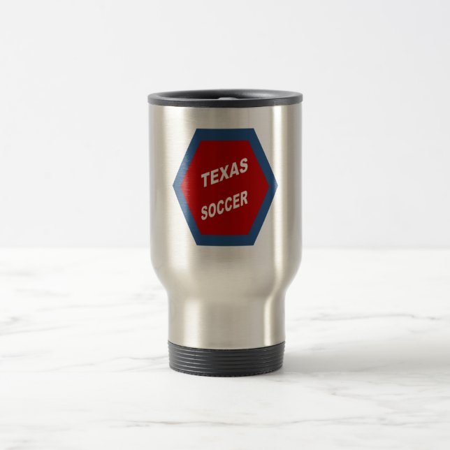Tasse pour voyage 444 ml TEXAS  SOCCER Resemugg (Center)