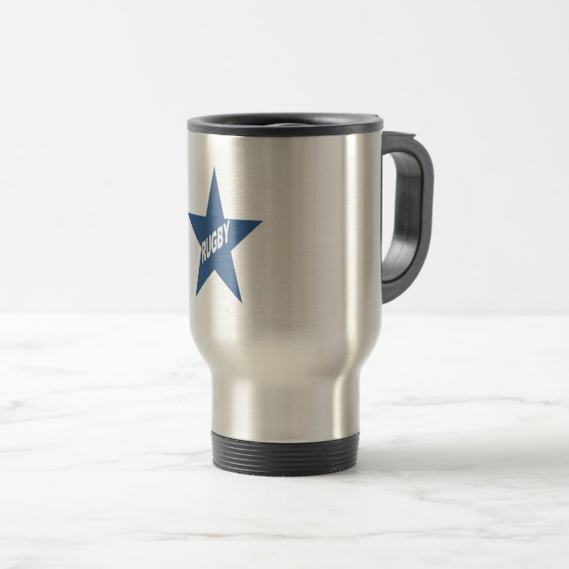 Tasse pour voyage acier  ETOILE  RUGBY Resemugg (Framsida höger)