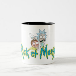 Tasse Rick and Morty  Två-Tonad Mugg