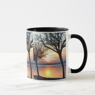 Tasse Sonnenuntergang am Se Mugg