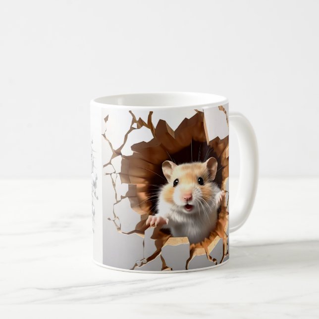 Tasse souris & chat kaffemugg (Framsida höger)