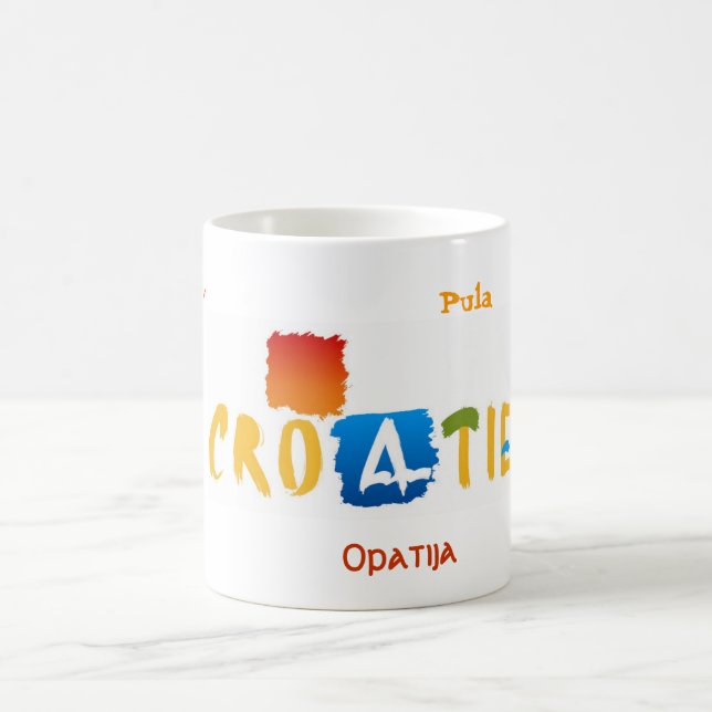 Tasse souvenir d'Istrie Kaffemugg (Center)