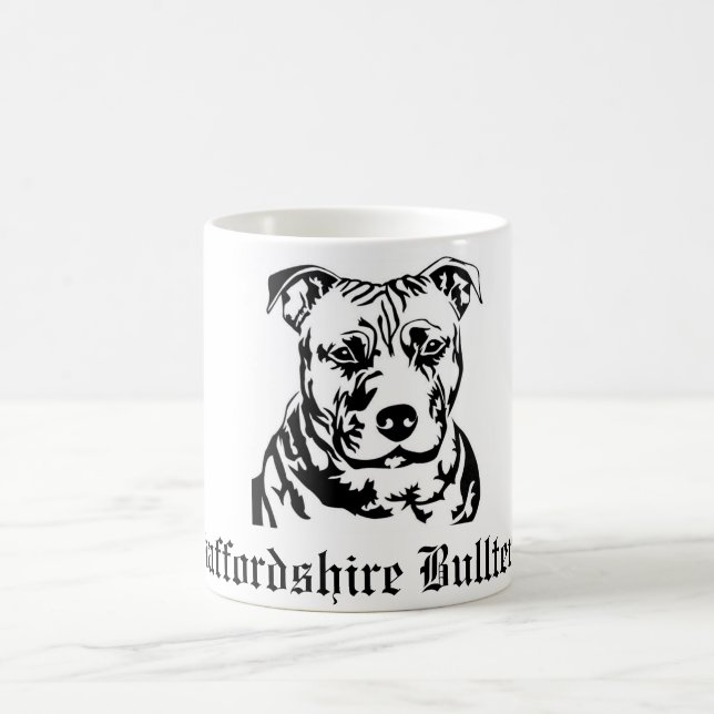 Tasse, Staffordshire Bullt... Kaffemugg (Center)