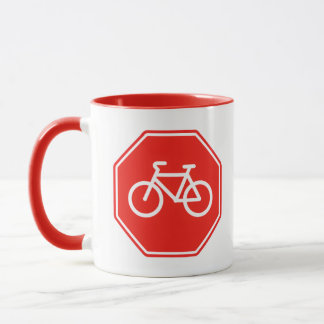 Tassé Stop vélo Mugg