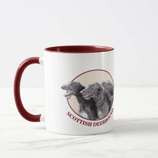 Tasse Trio bordeau Mugg (Vänster)