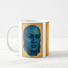Tasse triptyque masque  kaffemugg