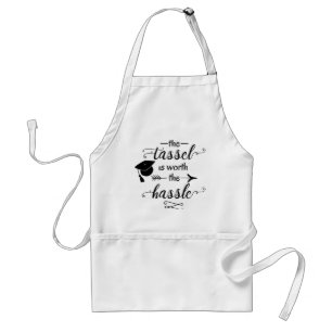 Tassel är värd hasseln förkläde