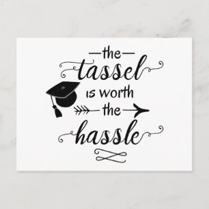 Tassel är värd hasseln vykort