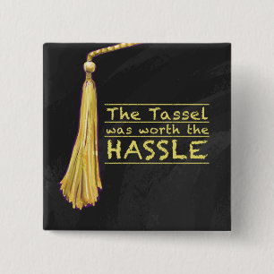 Tassel Hassle Guld Knapp