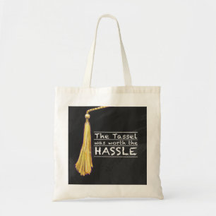 Tassel Hassle Silver Tygkasse