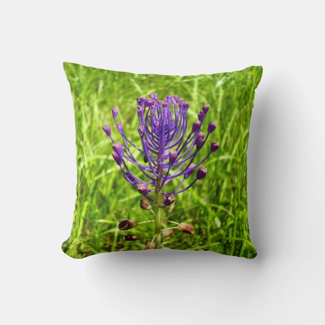 Tassel-Hyacinth-Throw Cushion Kudde (Framsida)