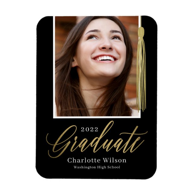 Tassel Pride Studenten Announcement Magnet (Vertikal)