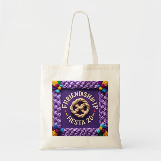 Tassel Raffia Fiesta Tygkasse (Framsidan)