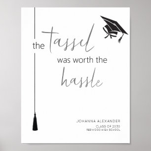 Tassel var värd att Poster Hassle Studenten