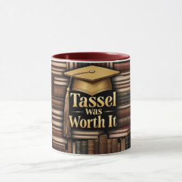 Tassel var värd det Bokar Studenten Mugg
