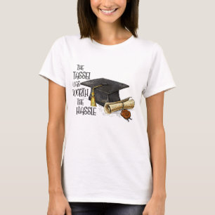 Tassel var värd fanan t shirt