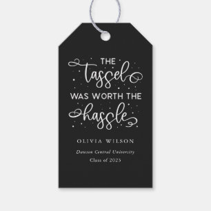 Tassel var värd för hasle Typography-bytet Presentetikett