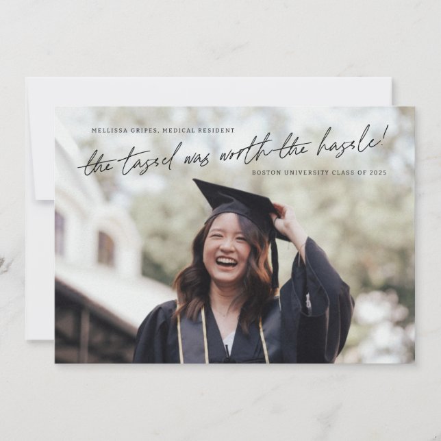 Tassel var värd Hassle Script Studenten Meddelande (Framsida)