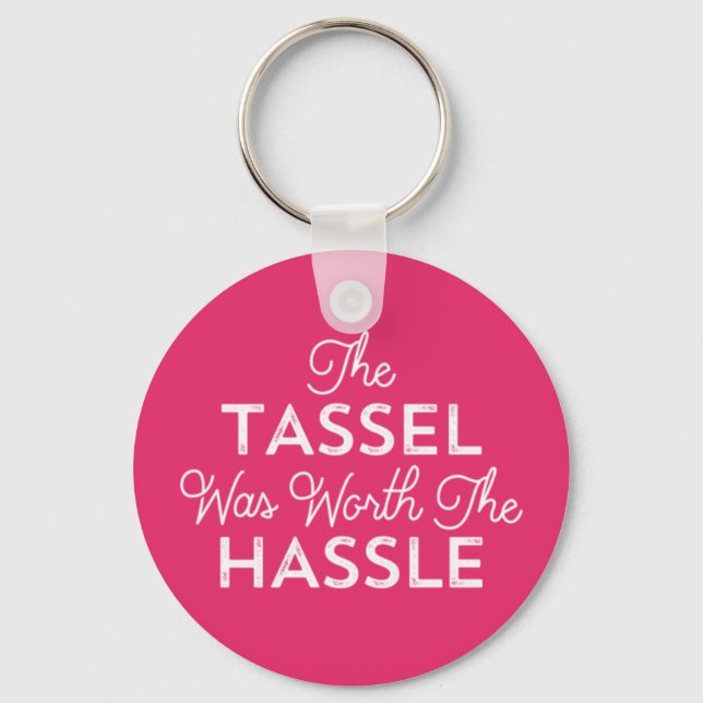 Tassel var värd Hassle Studenten | ROSA Nyckelring (Framsida)