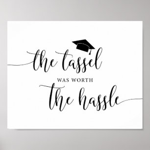 Tassel var värd Hassle Studenten-signalen Poster