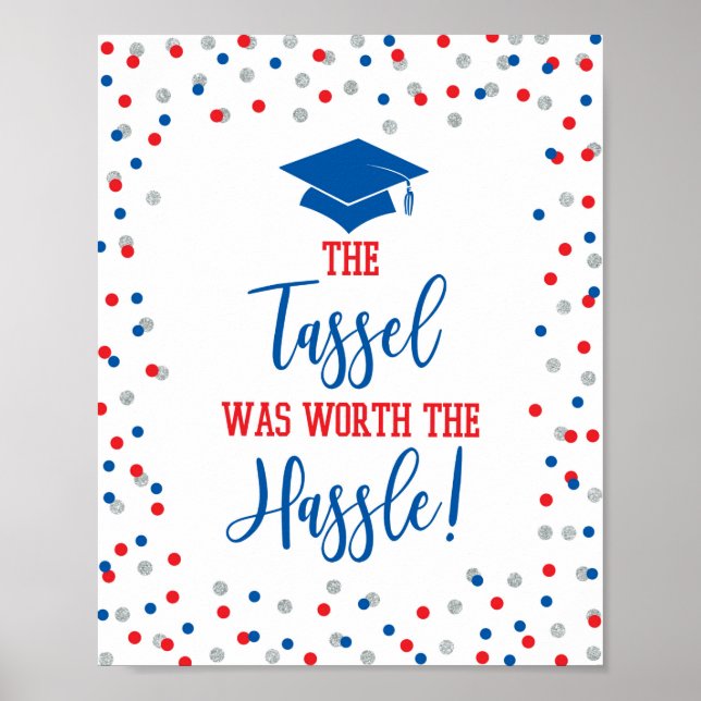 Tassel var värd Hassle Studenten-signalen Poster (Framsidan)
