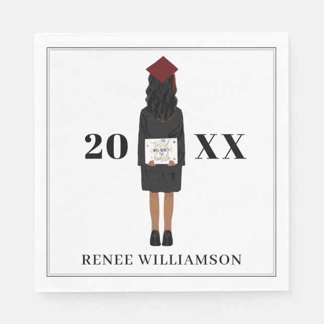 Tassel var värd Hassle-Studentfesten Pappersservett (Framsidan)