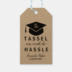 Tassel var värd Hassle-studentmössan Presentetikett