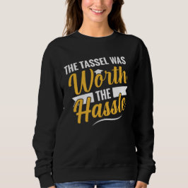 Tassel var värt Studenten-damernas hal T Shirt