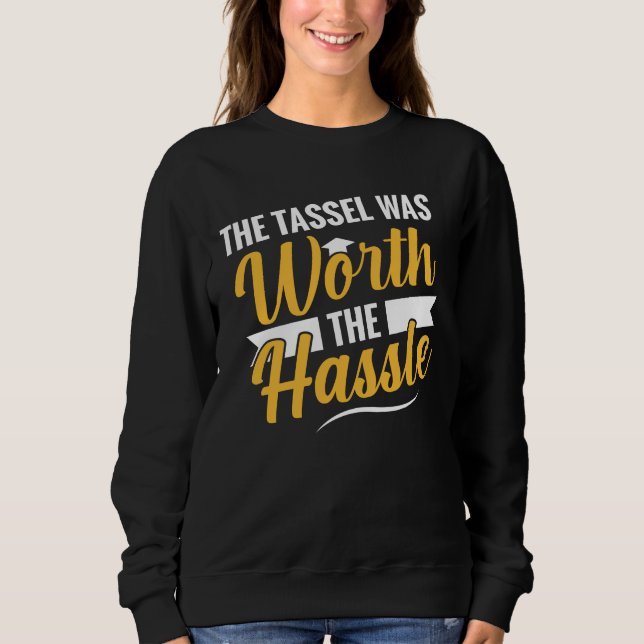 Tassel var värt Studenten-damernas hal T Shirt (Framsida)
