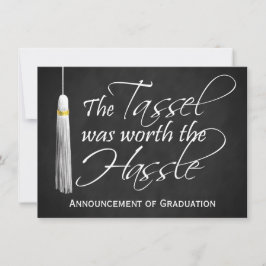 Tassel Worth of the Hassle College Graduation, Med Inbjudningar