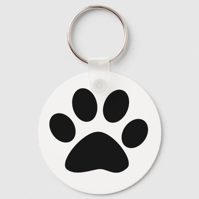 Tassmönster Hund Mamma Pappa Jul Favorit Present Nyckelring (Framsida)