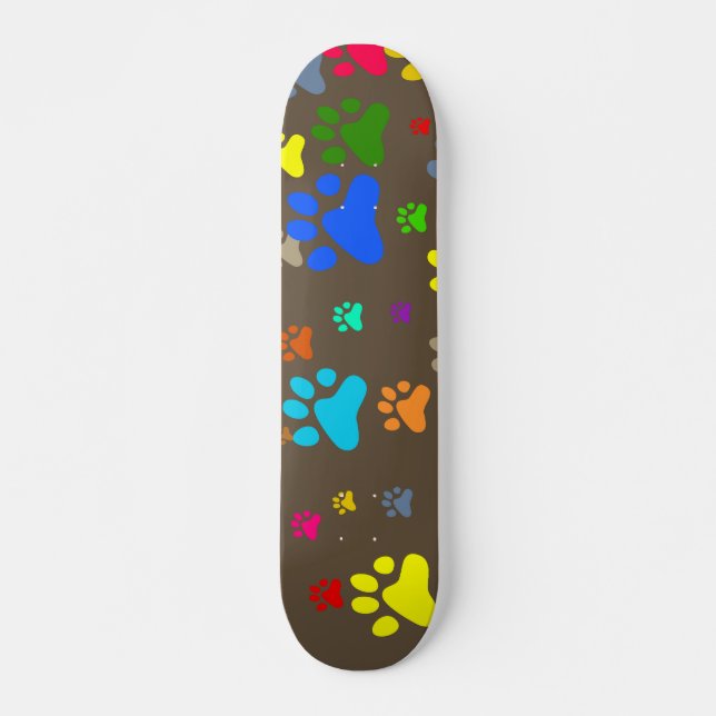Tasstapet Skateboard Bräda 19,5 Cm (Framsida)