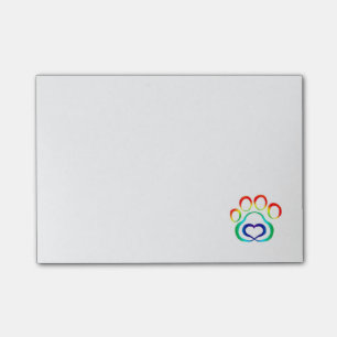 Tasstryck Posta-Honom anteckningsbok Post-it Block