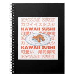 Taste of Japan Text & Sushi Anteckningsbok