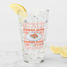 Taste of Japan Text & Sushi Glaskopp