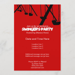 Tasteful swingerss partyinbjudningar inbjudningar