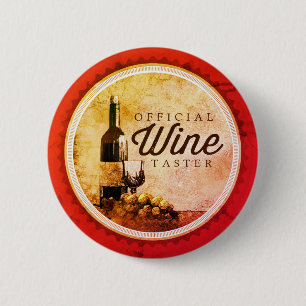 Tasteren för vin för vinflaskan knäppas den knapp