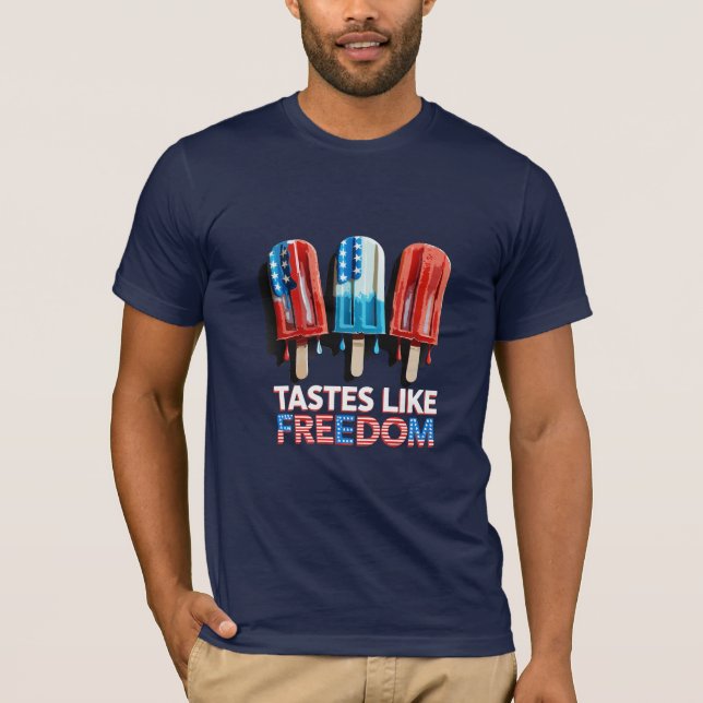 "Tastes like Freedom" T Shirt (Framsida)